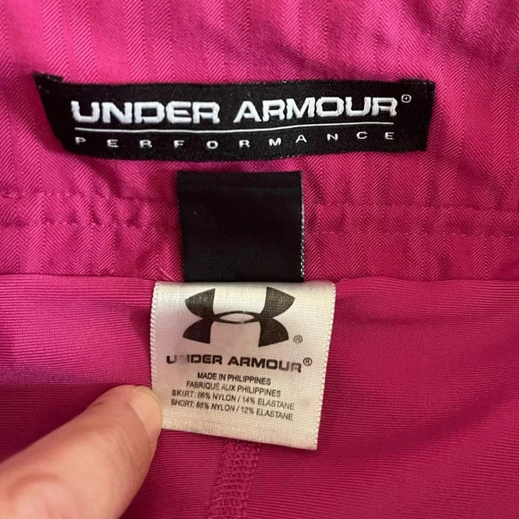 Women’s Under Armour Performance pink athletic skort Size 4 - Picture 4 of 4